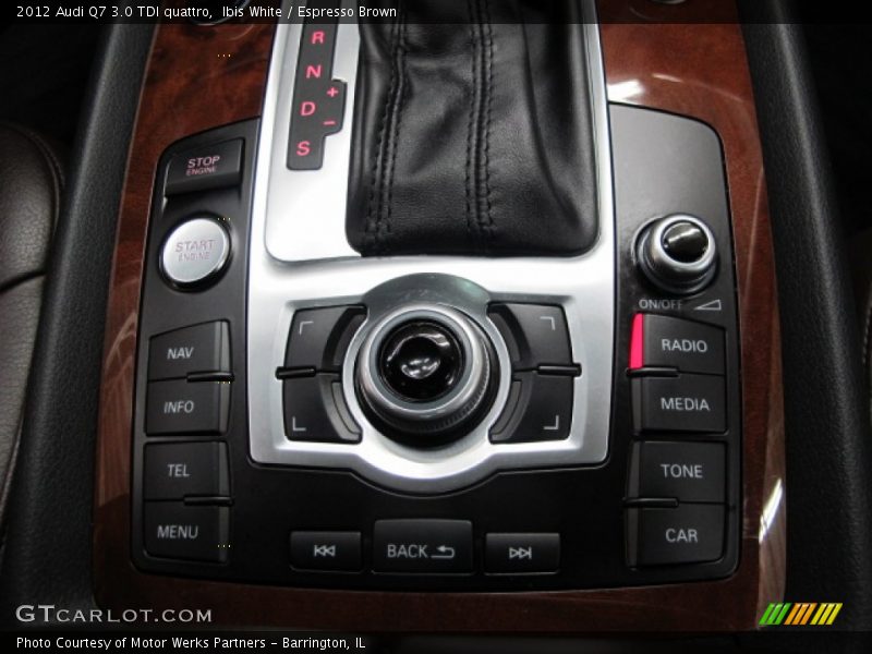 Ibis White / Espresso Brown 2012 Audi Q7 3.0 TDI quattro