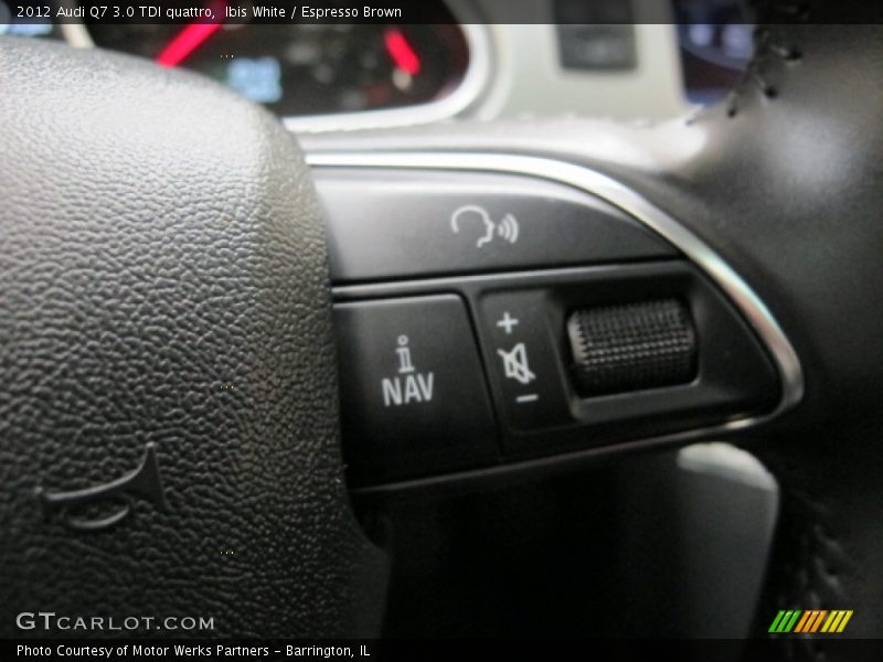 Ibis White / Espresso Brown 2012 Audi Q7 3.0 TDI quattro