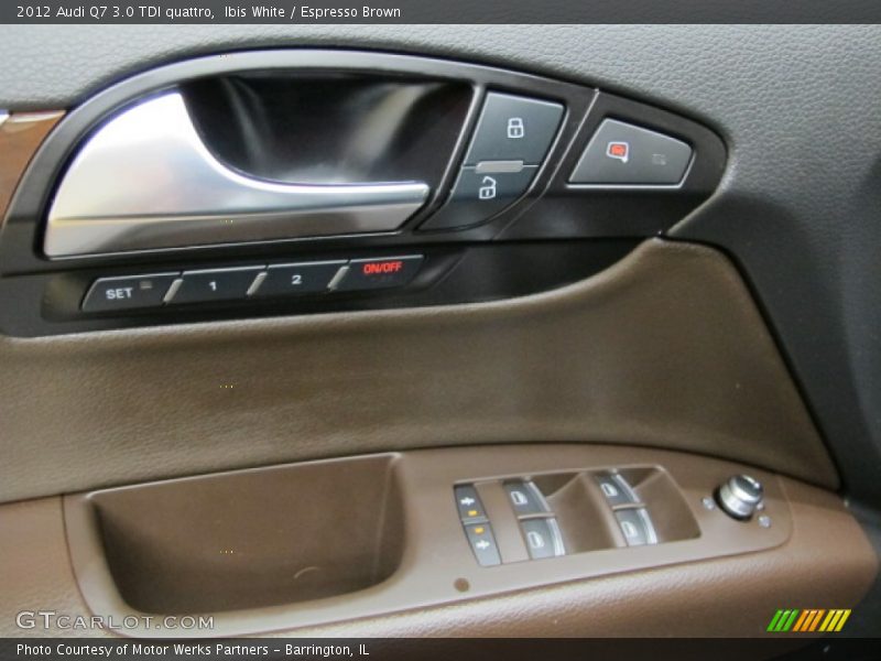 Ibis White / Espresso Brown 2012 Audi Q7 3.0 TDI quattro