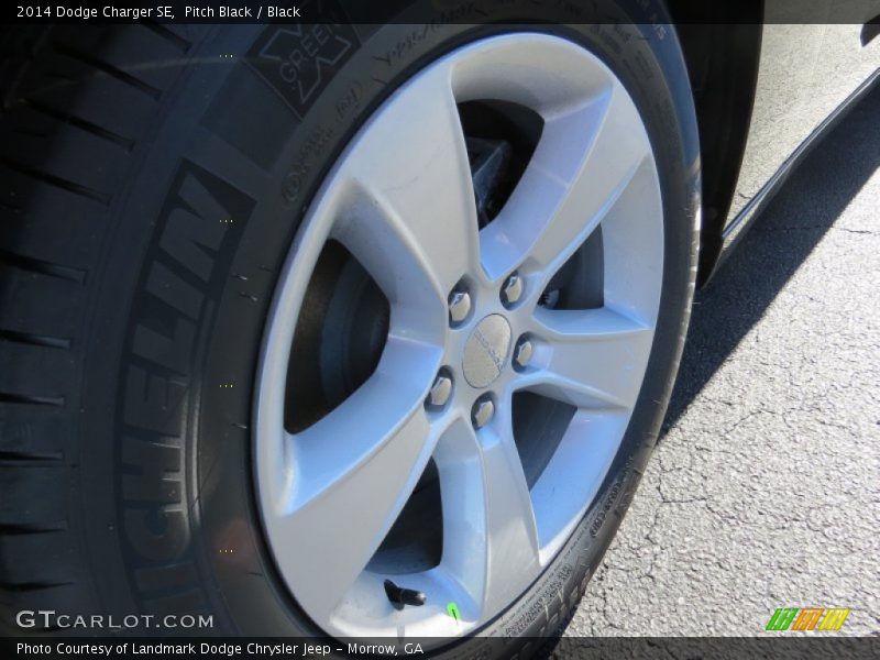Pitch Black / Black 2014 Dodge Charger SE