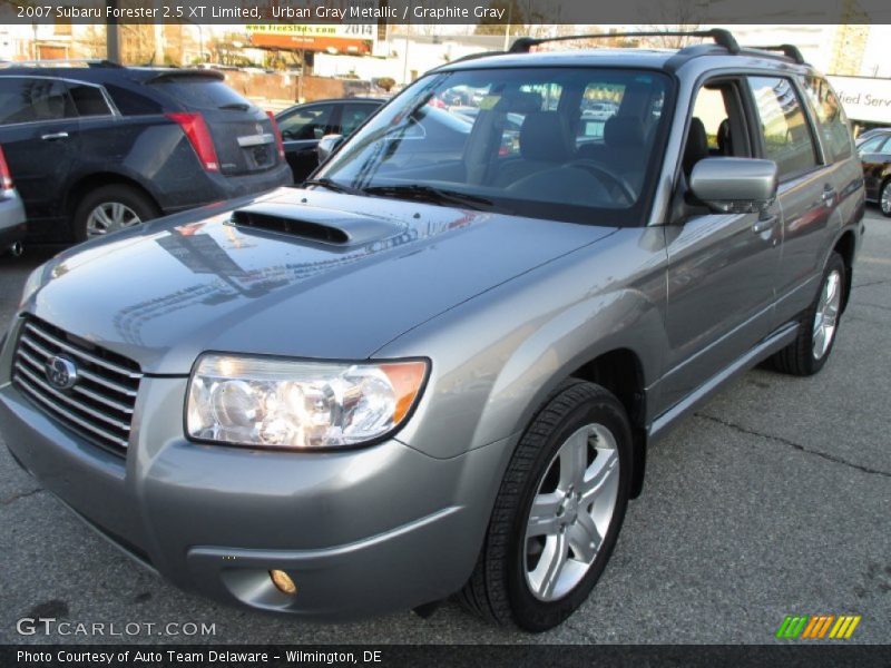 Urban Gray Metallic / Graphite Gray 2007 Subaru Forester 2.5 XT Limited