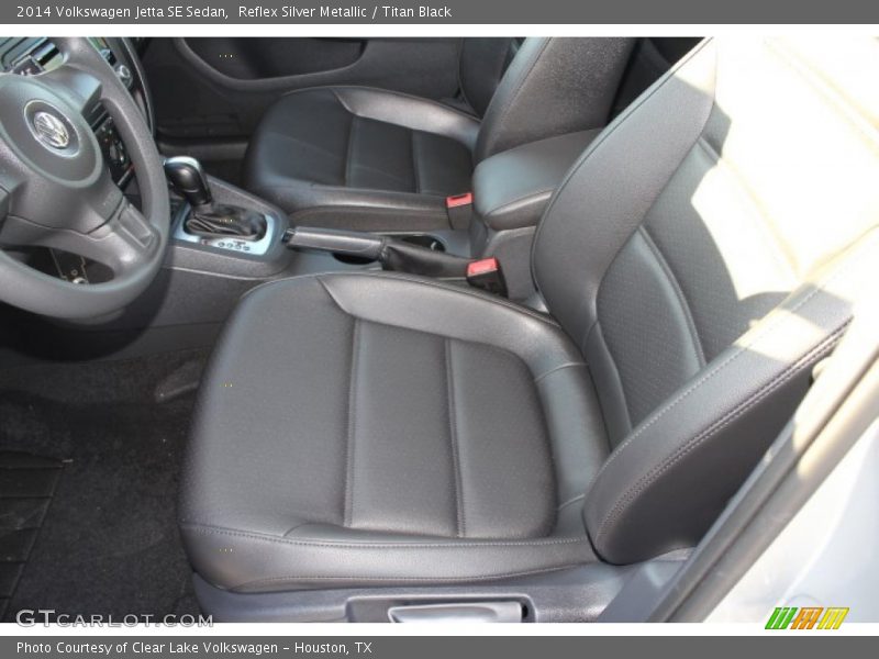 Reflex Silver Metallic / Titan Black 2014 Volkswagen Jetta SE Sedan