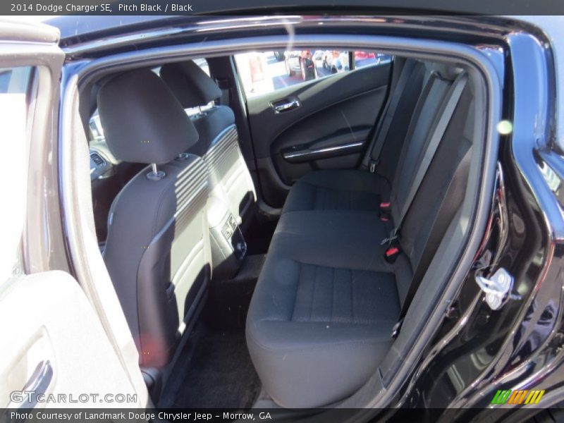 Pitch Black / Black 2014 Dodge Charger SE