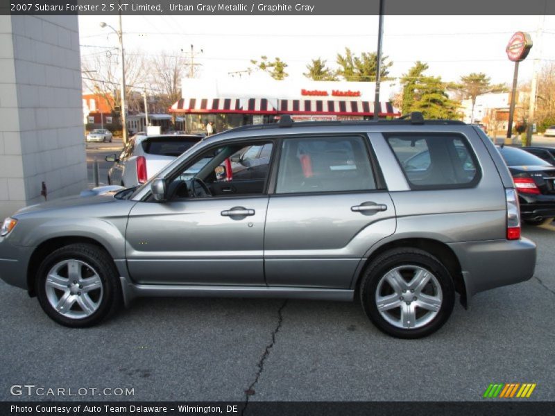 Urban Gray Metallic / Graphite Gray 2007 Subaru Forester 2.5 XT Limited