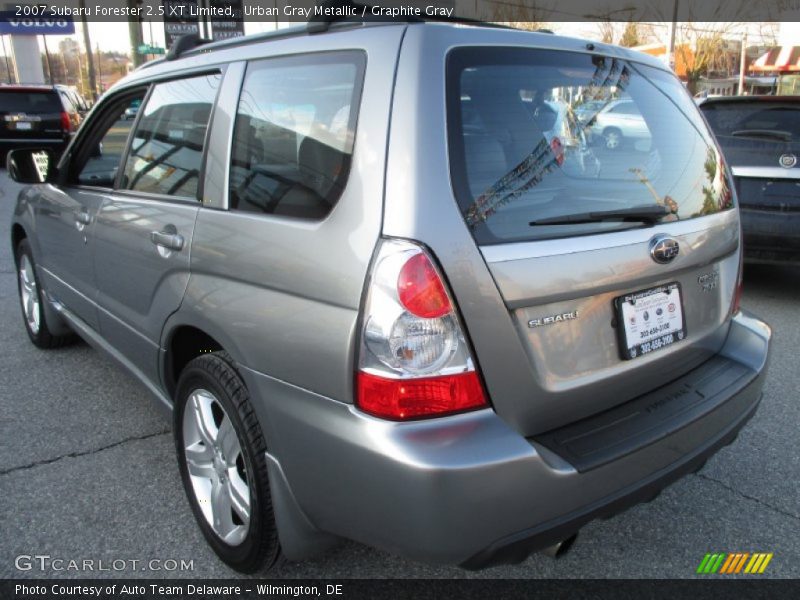 Urban Gray Metallic / Graphite Gray 2007 Subaru Forester 2.5 XT Limited