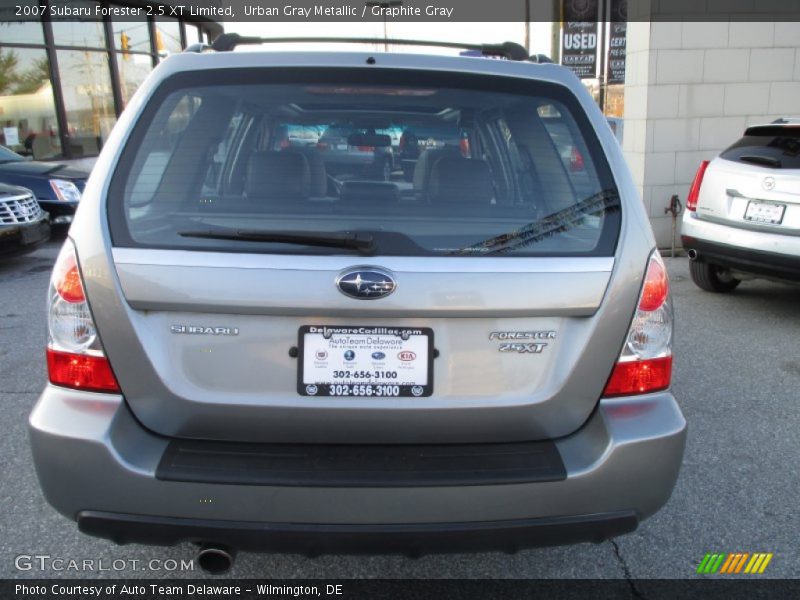 Urban Gray Metallic / Graphite Gray 2007 Subaru Forester 2.5 XT Limited