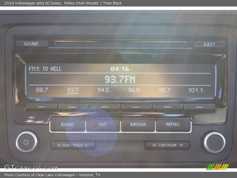 Reflex Silver Metallic / Titan Black 2014 Volkswagen Jetta SE Sedan
