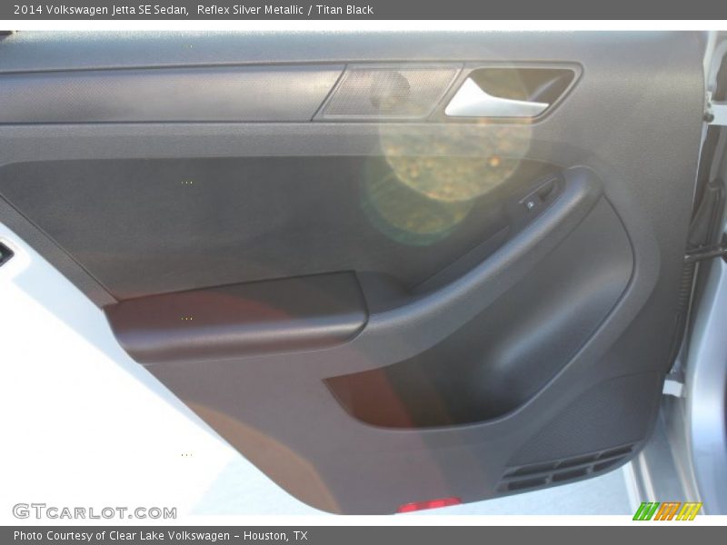 Reflex Silver Metallic / Titan Black 2014 Volkswagen Jetta SE Sedan