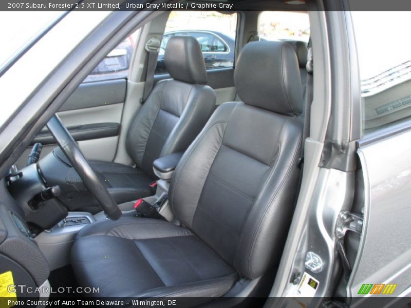 Urban Gray Metallic / Graphite Gray 2007 Subaru Forester 2.5 XT Limited