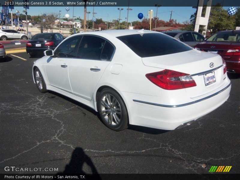 White Satin Pearl / Cashmere 2013 Hyundai Genesis 3.8 Sedan