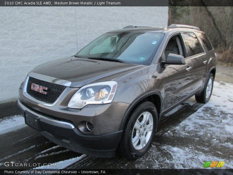 Medium Brown Metallic / Light Titanium 2010 GMC Acadia SLE AWD