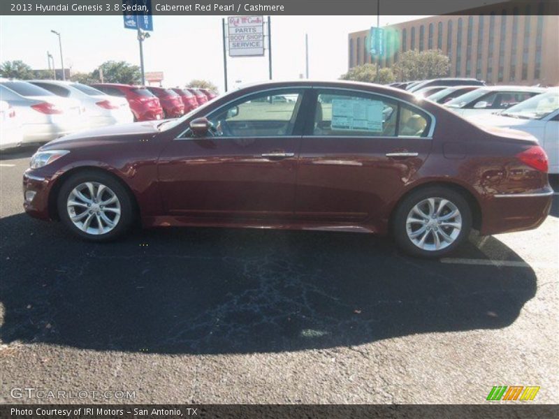 Cabernet Red Pearl / Cashmere 2013 Hyundai Genesis 3.8 Sedan