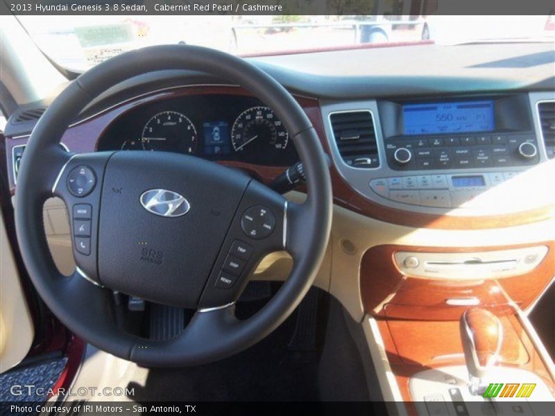 Cabernet Red Pearl / Cashmere 2013 Hyundai Genesis 3.8 Sedan