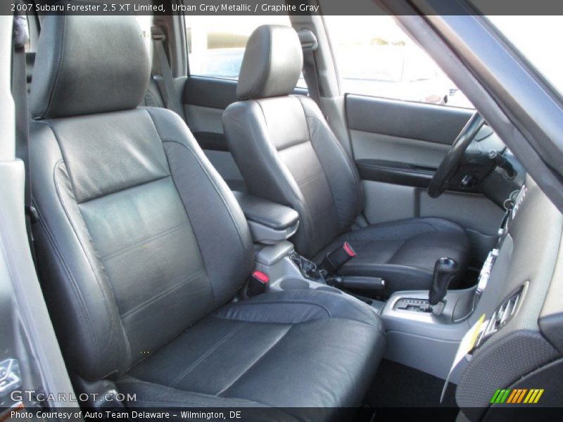 Urban Gray Metallic / Graphite Gray 2007 Subaru Forester 2.5 XT Limited