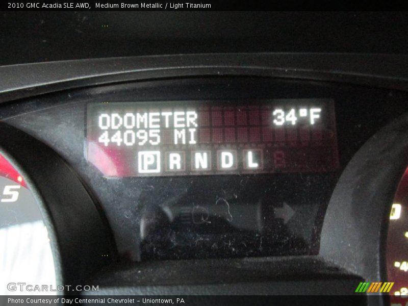 Medium Brown Metallic / Light Titanium 2010 GMC Acadia SLE AWD