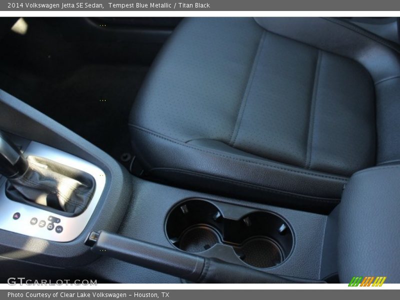 Tempest Blue Metallic / Titan Black 2014 Volkswagen Jetta SE Sedan