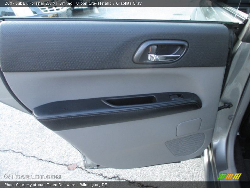 Urban Gray Metallic / Graphite Gray 2007 Subaru Forester 2.5 XT Limited
