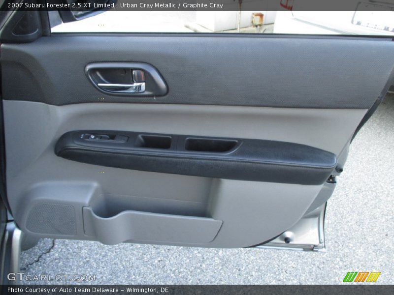 Urban Gray Metallic / Graphite Gray 2007 Subaru Forester 2.5 XT Limited