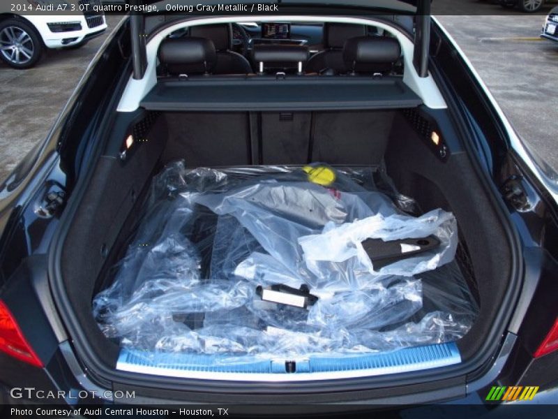 Oolong Gray Metallic / Black 2014 Audi A7 3.0T quattro Prestige
