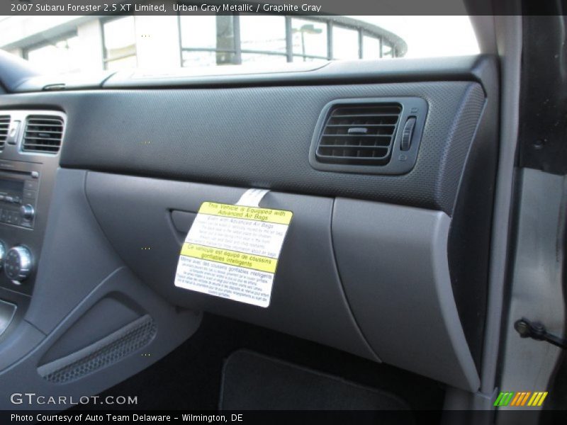 Urban Gray Metallic / Graphite Gray 2007 Subaru Forester 2.5 XT Limited