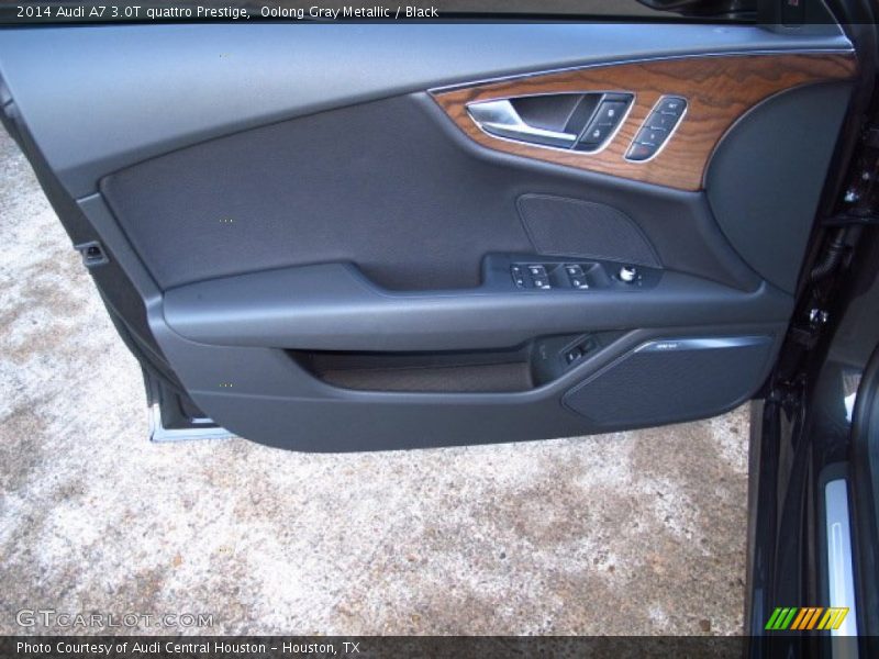 Oolong Gray Metallic / Black 2014 Audi A7 3.0T quattro Prestige