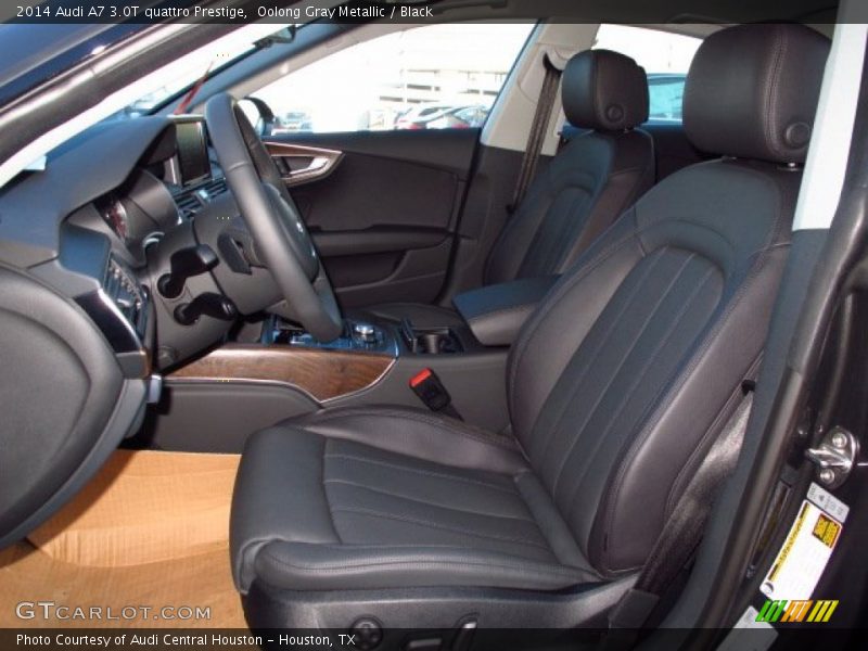 Oolong Gray Metallic / Black 2014 Audi A7 3.0T quattro Prestige
