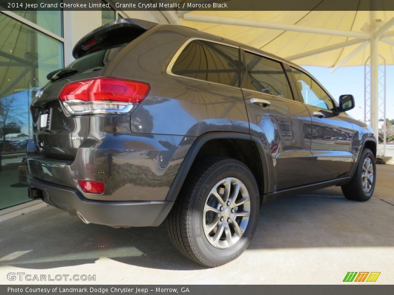 Granite Crystal Metallic / Morocco Black 2014 Jeep Grand Cherokee Limited