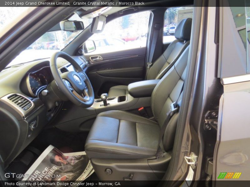 Granite Crystal Metallic / Morocco Black 2014 Jeep Grand Cherokee Limited