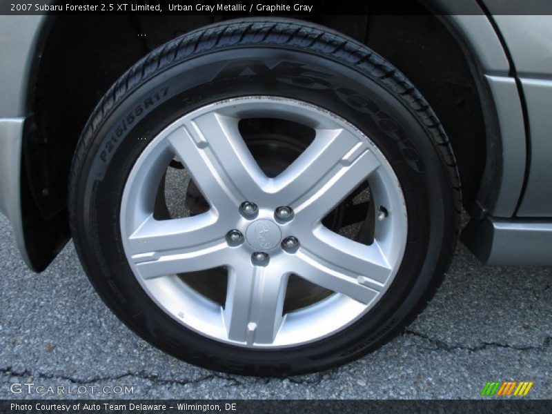 Urban Gray Metallic / Graphite Gray 2007 Subaru Forester 2.5 XT Limited