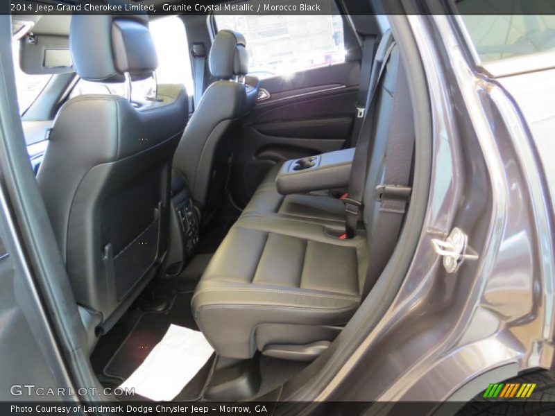 Granite Crystal Metallic / Morocco Black 2014 Jeep Grand Cherokee Limited