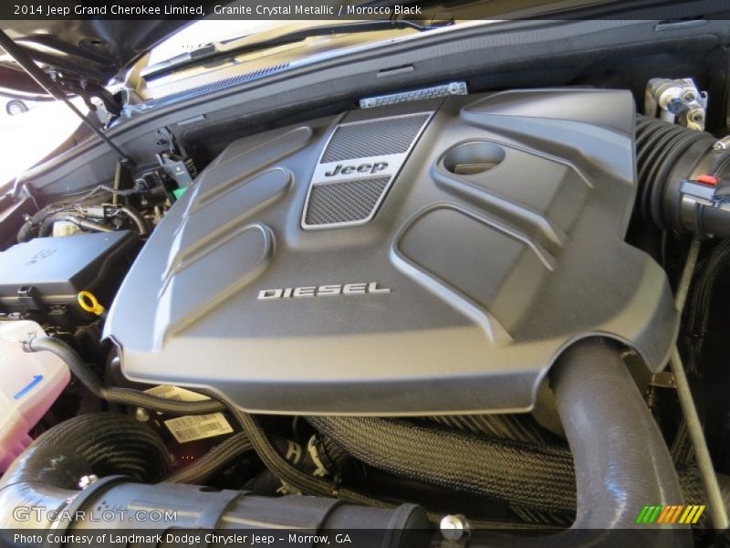 Granite Crystal Metallic / Morocco Black 2014 Jeep Grand Cherokee Limited