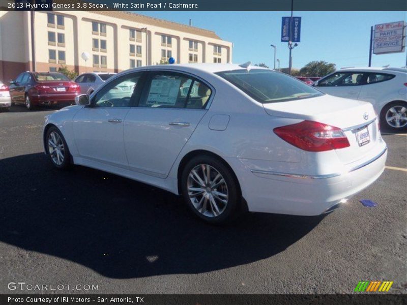 White Satin Pearl / Cashmere 2013 Hyundai Genesis 3.8 Sedan