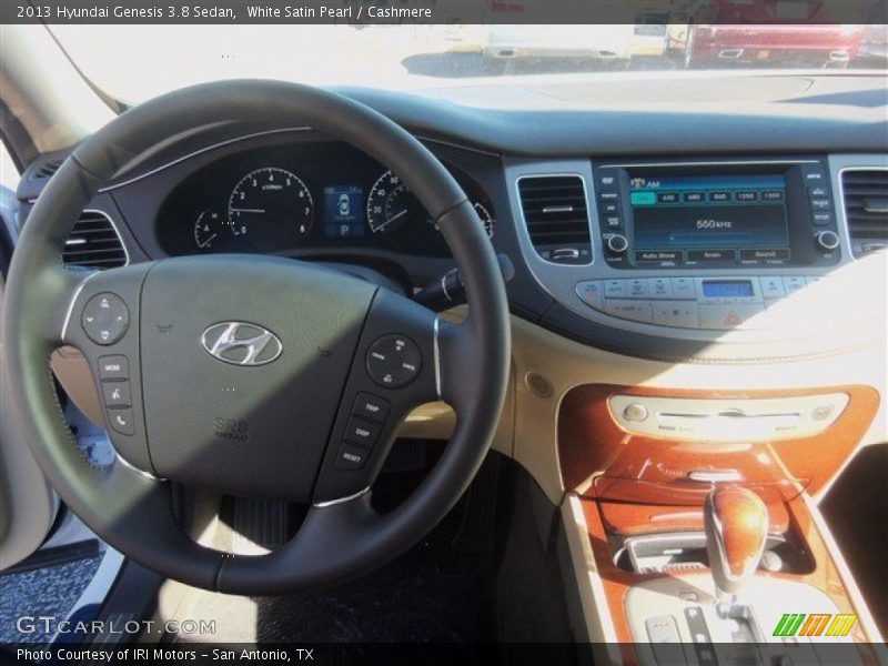 White Satin Pearl / Cashmere 2013 Hyundai Genesis 3.8 Sedan