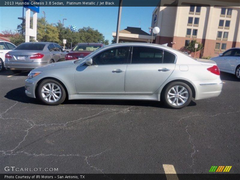 Platinum Metallic / Jet Black 2013 Hyundai Genesis 3.8 Sedan