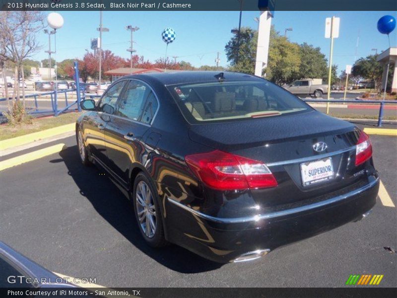 Black Noir Pearl / Cashmere 2013 Hyundai Genesis 3.8 Sedan