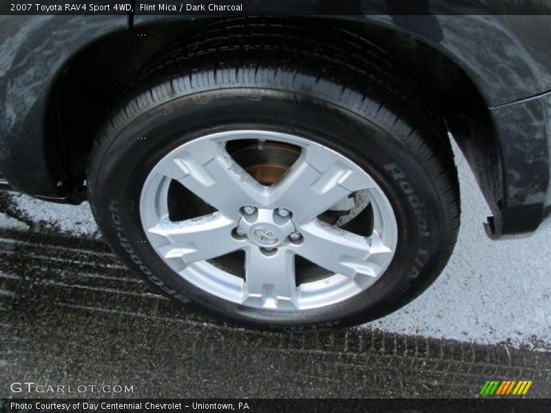 Flint Mica / Dark Charcoal 2007 Toyota RAV4 Sport 4WD