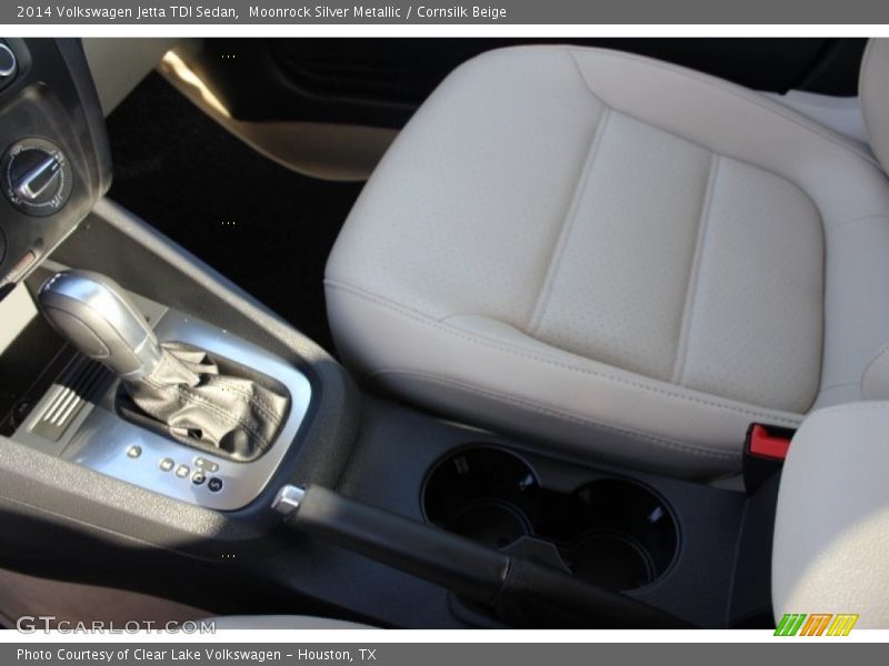 Moonrock Silver Metallic / Cornsilk Beige 2014 Volkswagen Jetta TDI Sedan