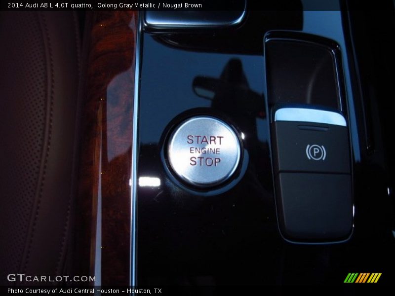 Oolong Gray Metallic / Nougat Brown 2014 Audi A8 L 4.0T quattro