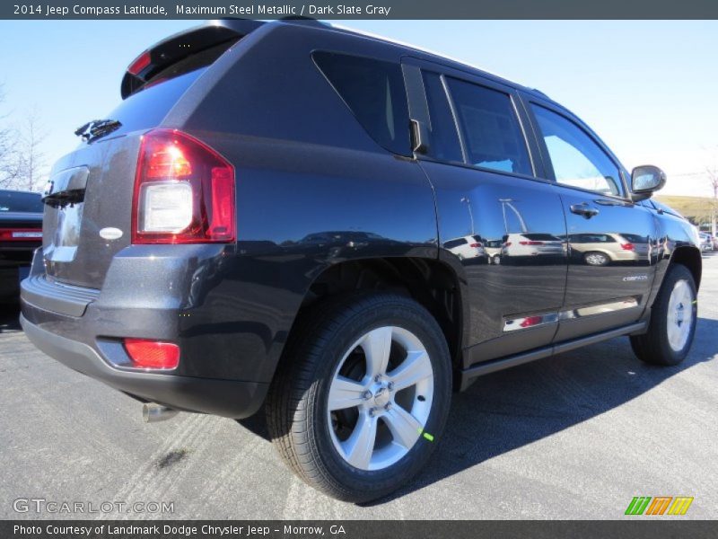 Maximum Steel Metallic / Dark Slate Gray 2014 Jeep Compass Latitude