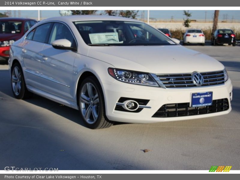 Candy White / Black 2014 Volkswagen CC R-Line