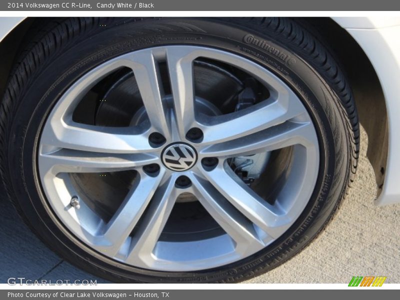 Candy White / Black 2014 Volkswagen CC R-Line