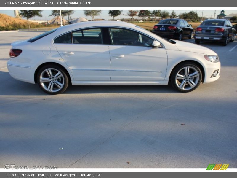 Candy White / Black 2014 Volkswagen CC R-Line