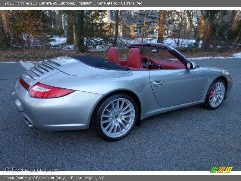 2011 911 Carrera 4S Cabriolet Platinum Silver Metallic