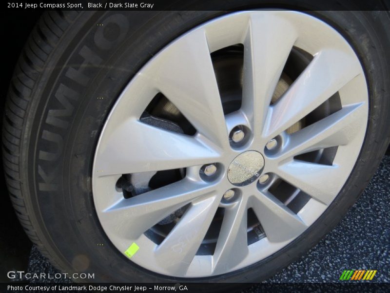 Black / Dark Slate Gray 2014 Jeep Compass Sport