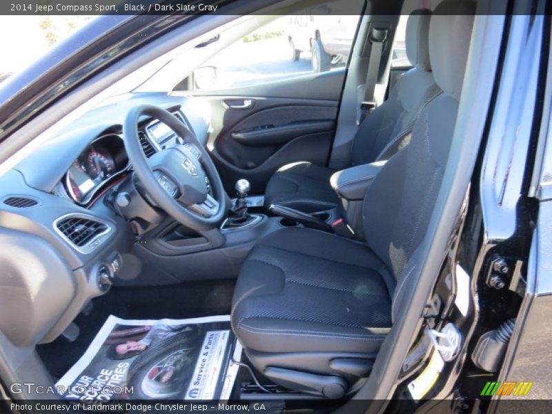 Black / Dark Slate Gray 2014 Jeep Compass Sport