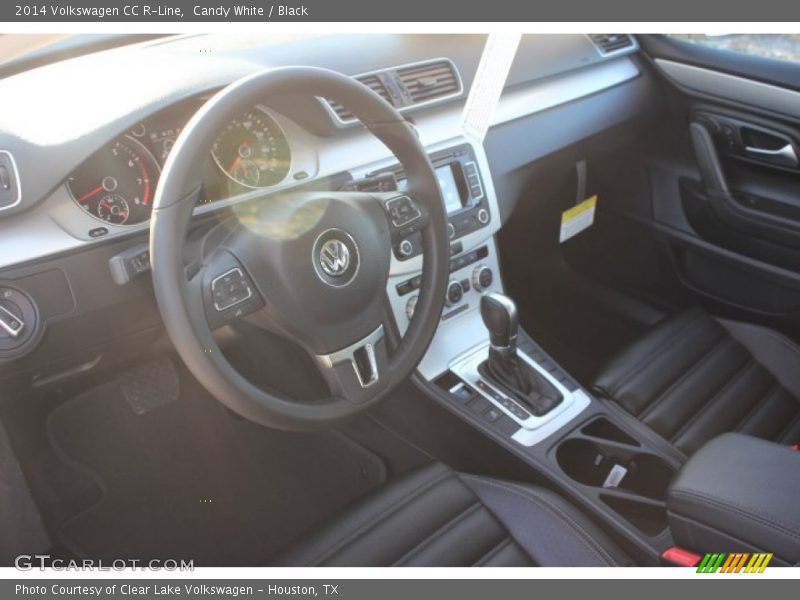 Candy White / Black 2014 Volkswagen CC R-Line