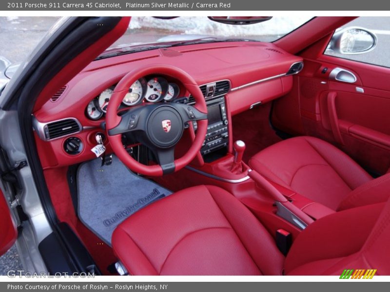 Carrera Red Interior - 2011 911 Carrera 4S Cabriolet 