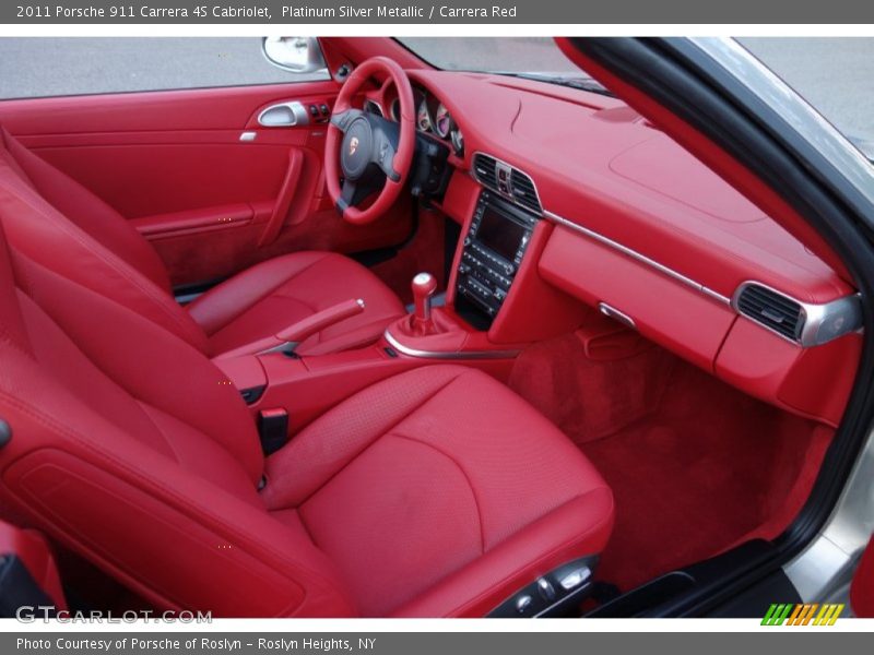  2011 911 Carrera 4S Cabriolet Carrera Red Interior