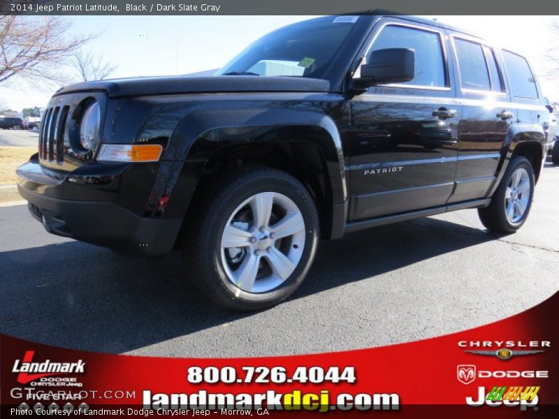 Black / Dark Slate Gray 2014 Jeep Patriot Latitude
