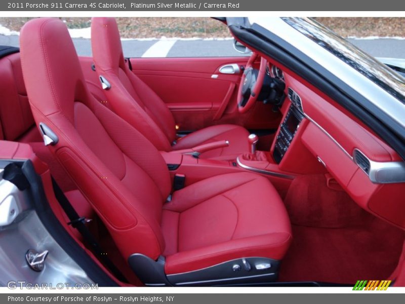 Front Seat of 2011 911 Carrera 4S Cabriolet